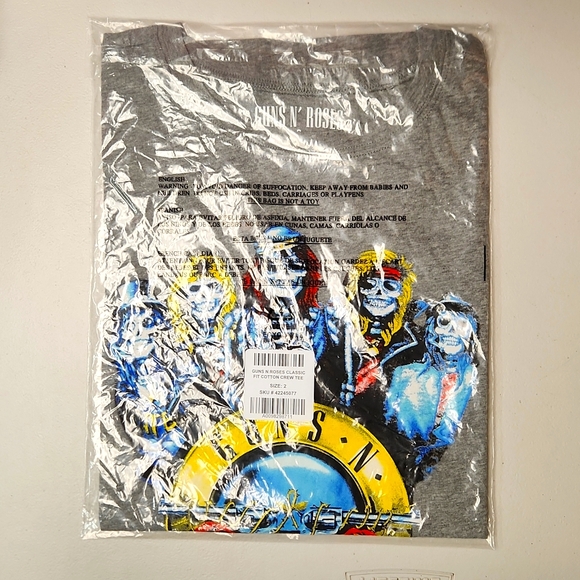 ❤️NWT VINTAGE TORRID GUNS N ROSES BAND TEE - SLASH, AXL ROSE CONCERT - PLUS SIZE - Picture 4 of 11